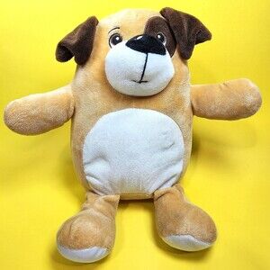 Liam Nathan Progressive Puppy Dog Plush Stuffed Animal 14" Brown Tan Spot 390038